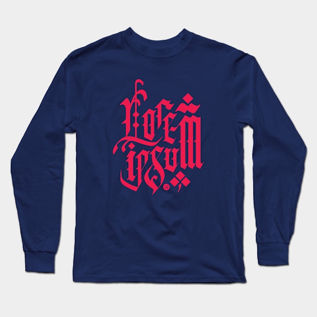 Lorem Ipsum Long Sleeve T-Shirt by LNA